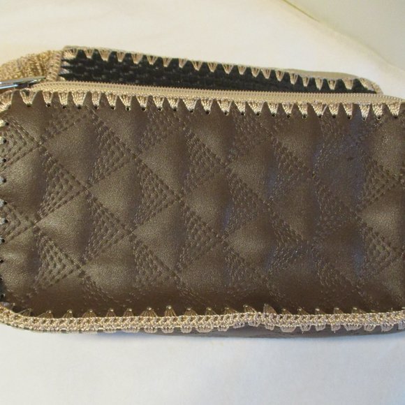 Lot of 2 Handmade Brown Ladies or Mens Pouches Make-up Cases Wallet - Picture 4 of 9